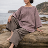 AMTAL Shirt Ceremonial Womens Festival Top Lavender Purple