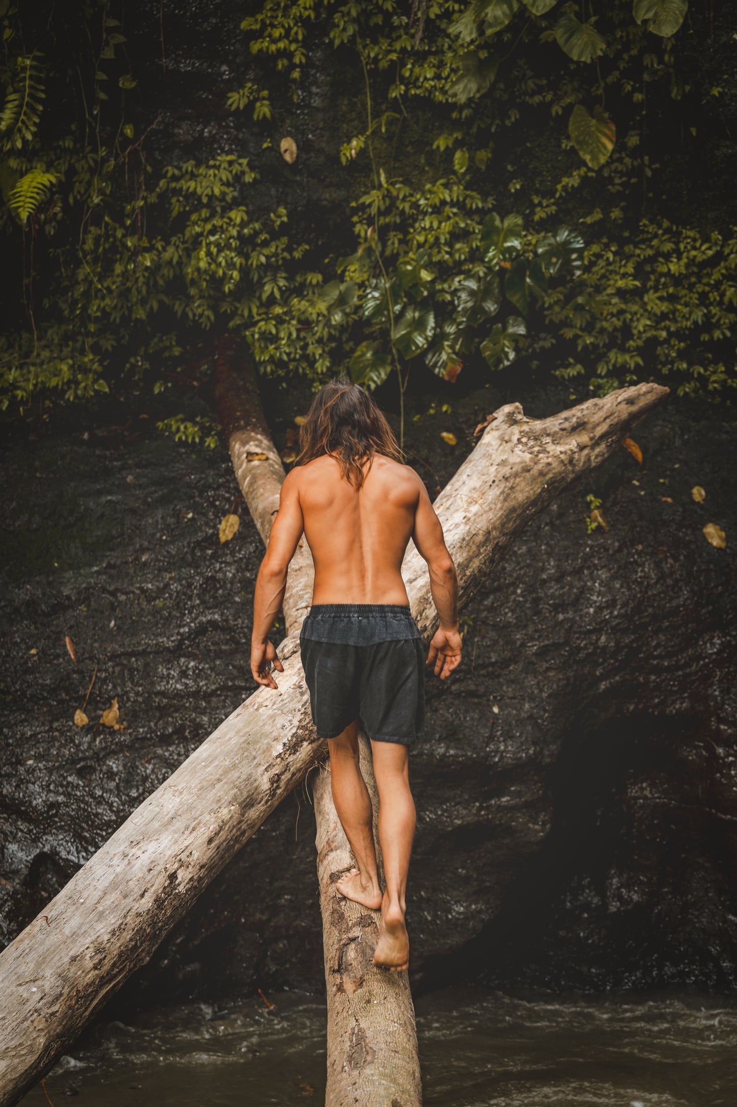 DABEST Short Pants Linen Charcoal Black Zipped Pockets Yoga Breathable Handmade Comfortable Mens Shorts Workout Ninja Festival Gym AJJAYA