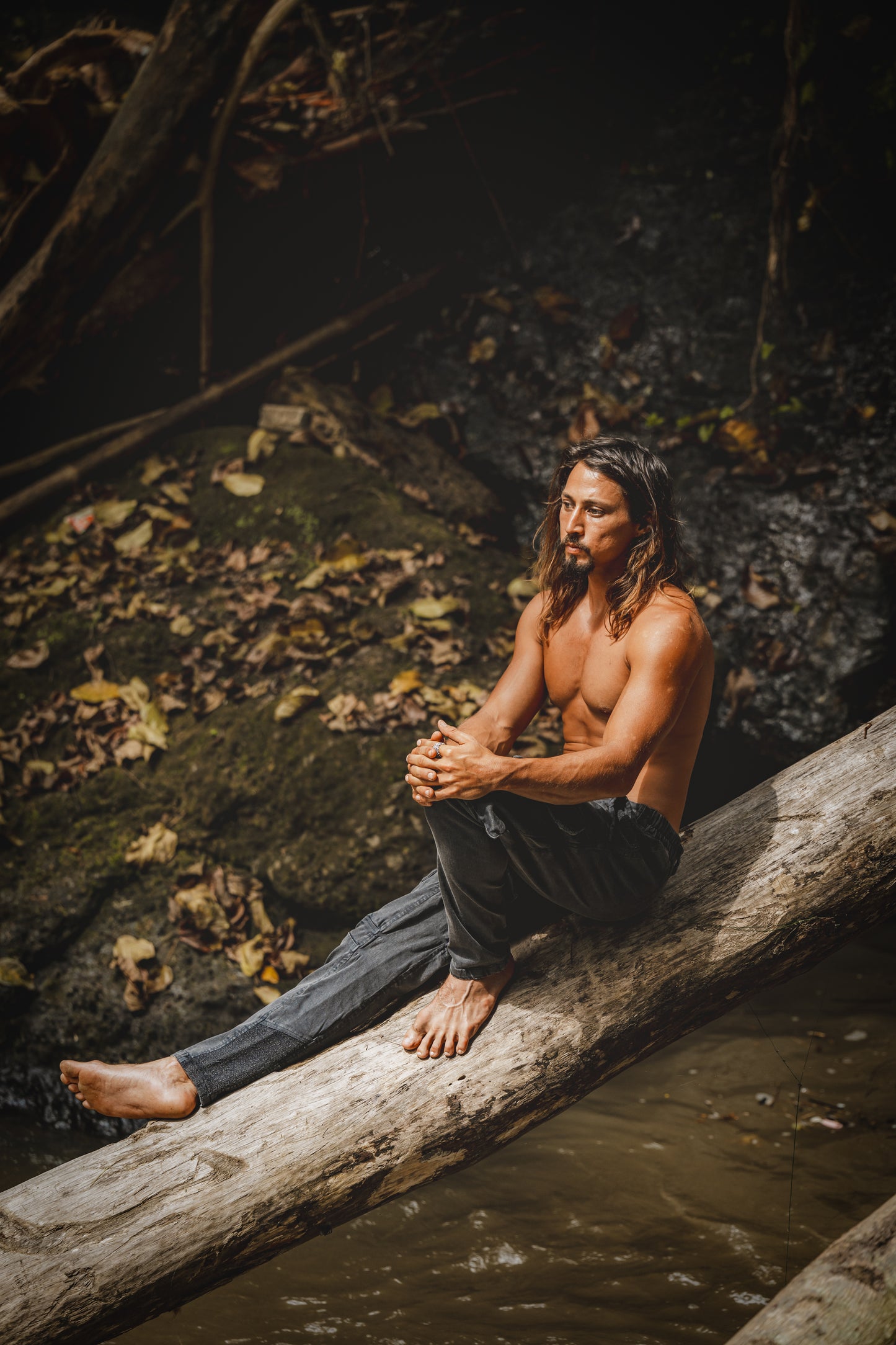 AGILO V2 Black Tactical Cargo Pants with Zipped Pockets Stretchy Cotton Rock Climbing Hiking Trekking Festival Stone Washed AJJAYA