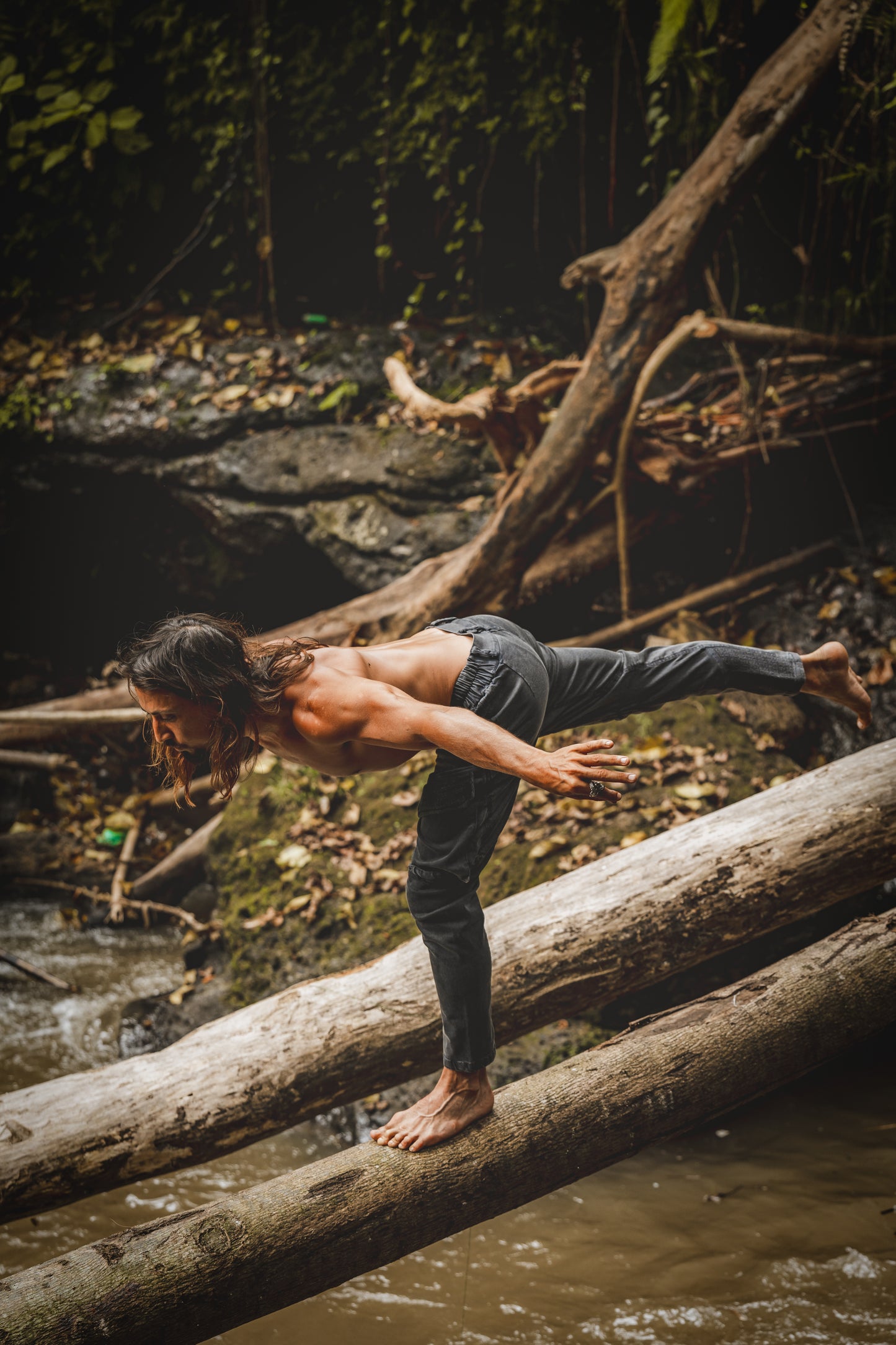 AGILO V2 Black Tactical Cargo Pants with Zipped Pockets Stretchy Cotton Rock Climbing Hiking Trekking Festival Stone Washed AJJAYA