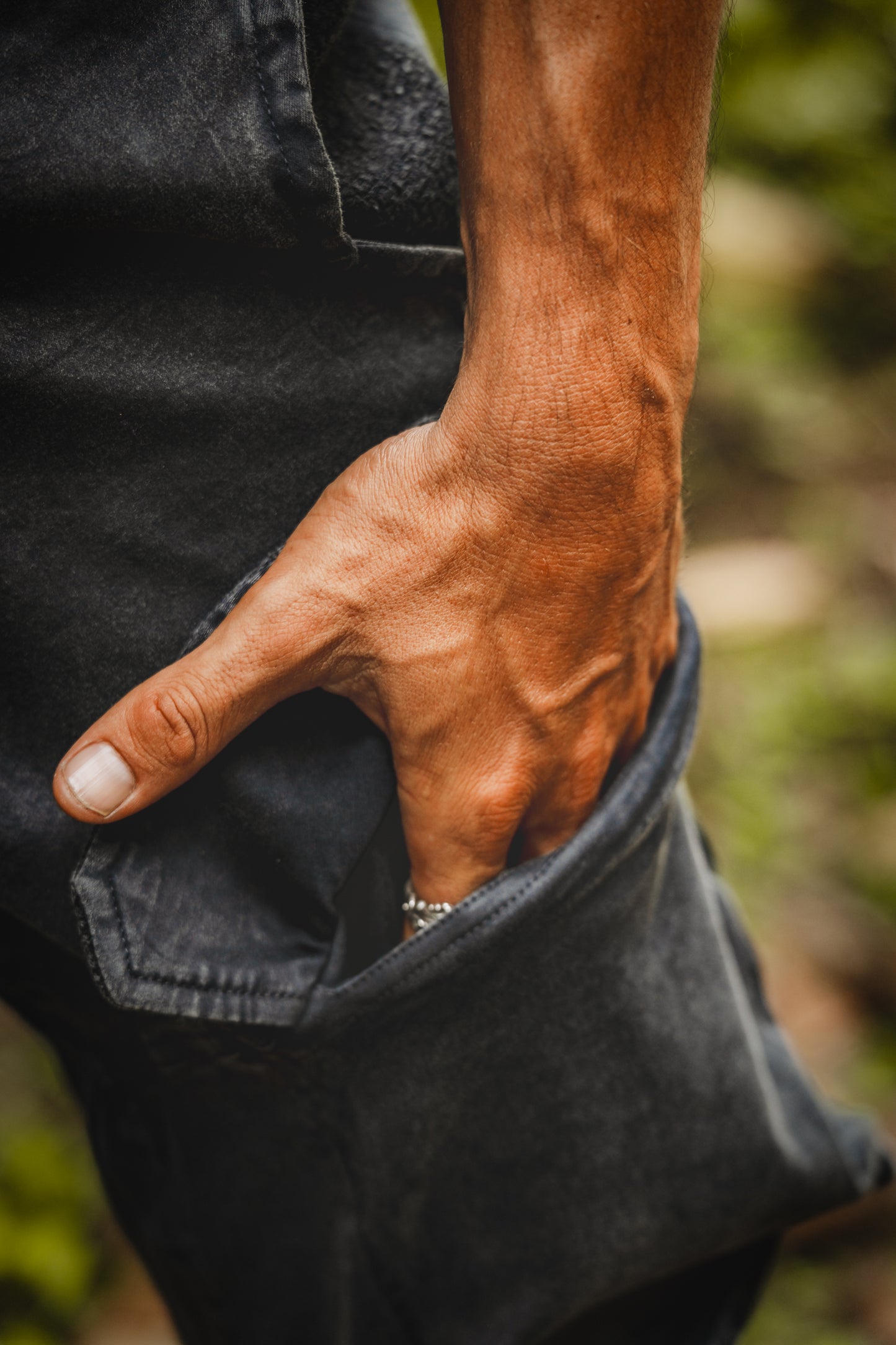 AGILO V2 Black Tactical Cargo Pants with Zipped Pockets Stretchy Cotton Rock Climbing Hiking Trekking Festival Stone Washed AJJAYA