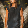 NEO TANK Mens Handmade Tank Top Black