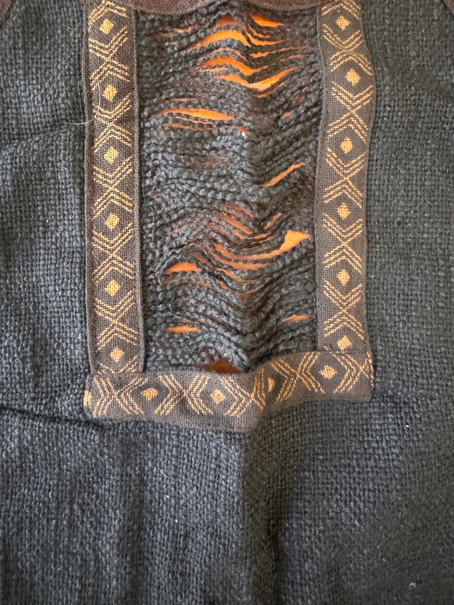 EIRINI Crop Top Yoga Rust Sleeveless Natural Cotton Tank Shirt Festival Ceremony Tribal Fairy Pixie Boho AJJAYA