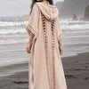 MAGOS Kimono Robe Womens Vest Ivory Beige
