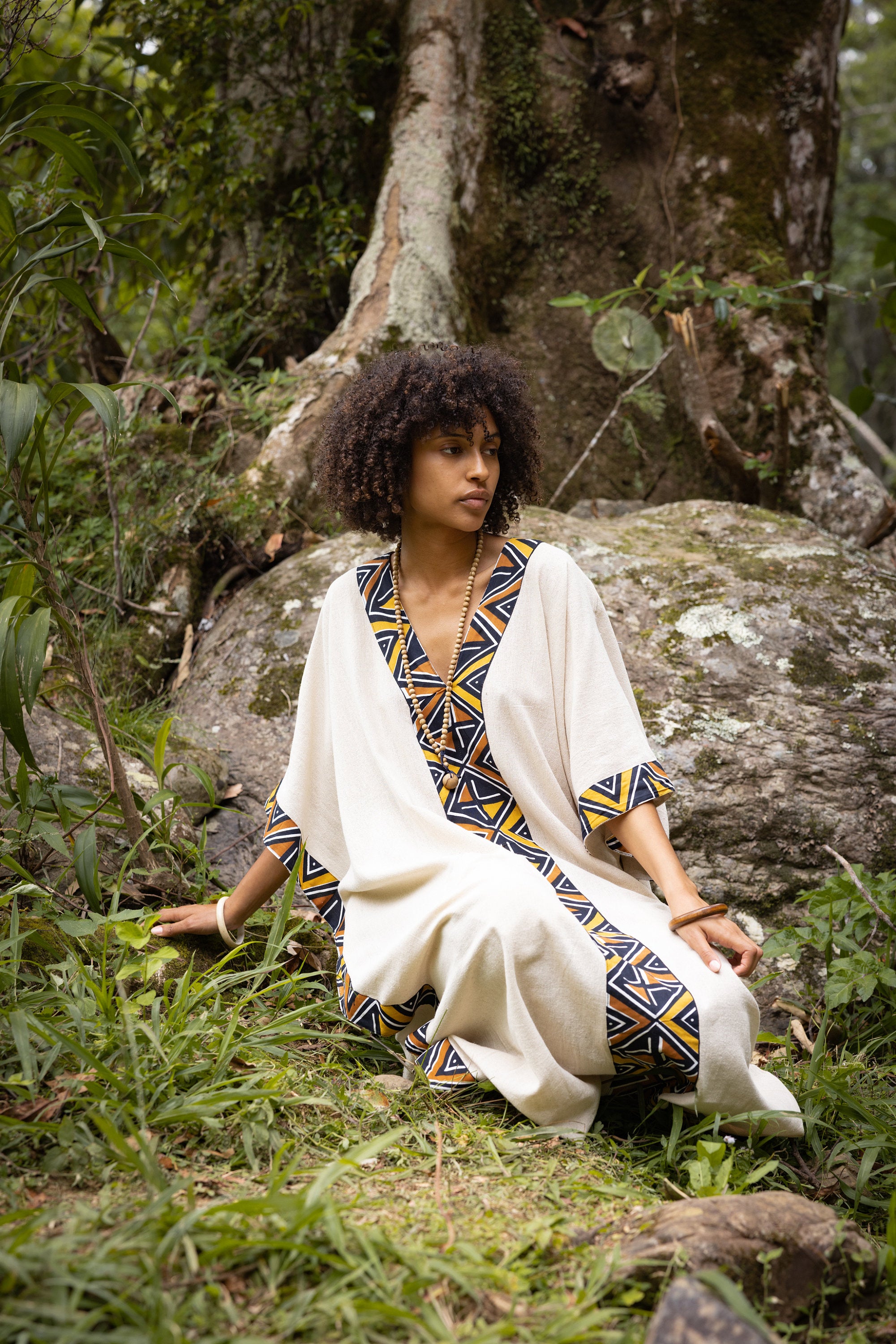 み*ふ様 THE Foton ドレスアップパック　マルファス KAFATU Womens Black Kaftan Dress Maxi African Tribal – AJJAYA
