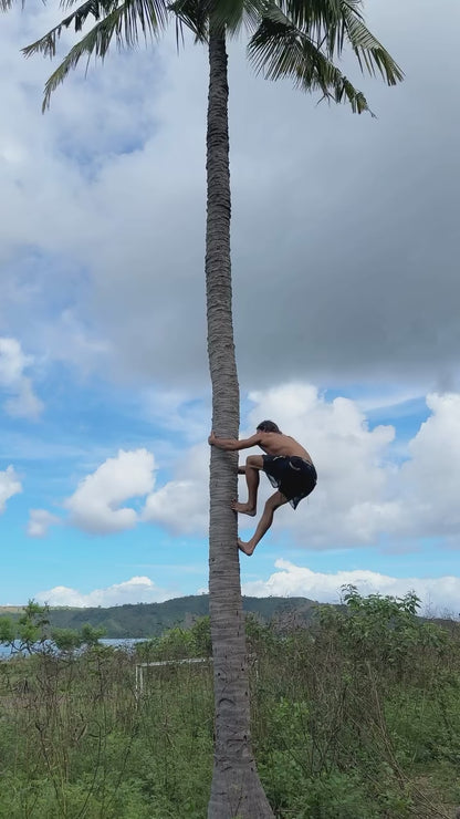 KALYAN Short Yoga Pants Loose Comfortable Men Shorts with Pockets Natural Cotton Plant Dyed Workout Ninja Festival Gym AJJAYA