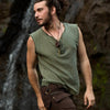 NEO TANK Mens Handmade Tank Top Green