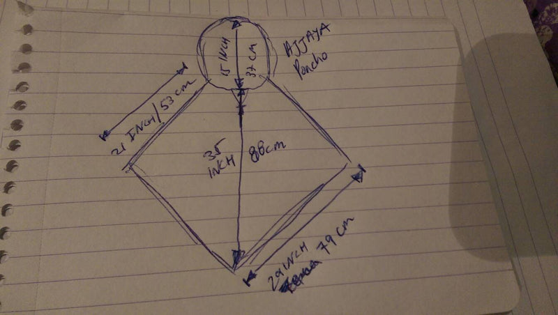 HODDI Women Hooded Poncho Indigo Purple Maroon Cashmere and Acrylic Hypoallergenic Wool Hood Pockets Tribal Embroidery AJJAYA Primitive