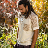 ASURA Beige Brown Tribal Shirts Mens