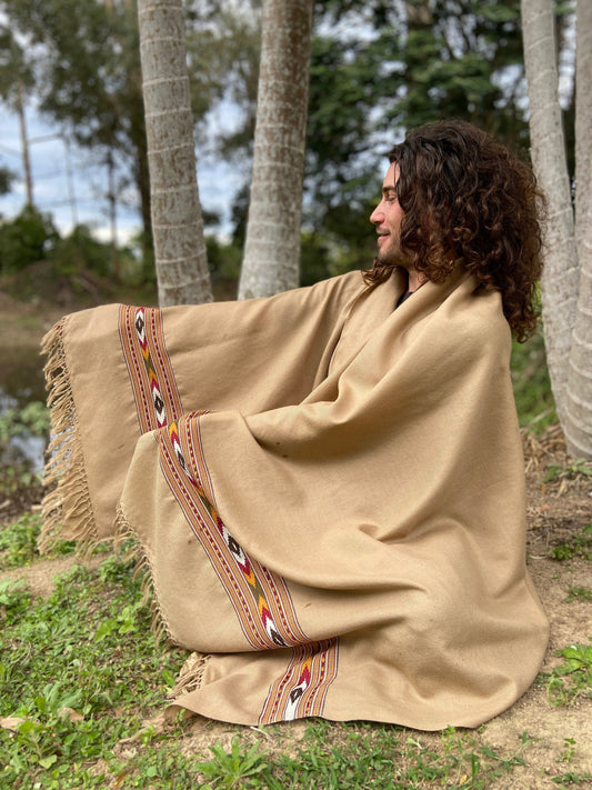 Light Brown Bhava Shawl