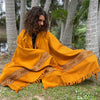 Upekkha Turmeric Orange Handwoven Shawl