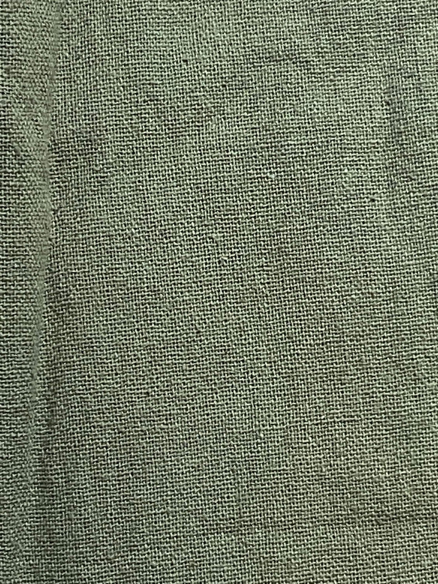 YUGI Sage Green Mens Cotton Yoga Pants Natural Plant Dyed Pockets Yogi Breathable Gym Straight Trousers Flexible Drawstring Festival AJJAYA