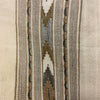 BHAVA Shawl White Handwoven Wool Meditation Prayer Scarf Blanket Premium Pure Cashmere Tibetan Winter Tribal Zen Embroidery Boho AJJAYA