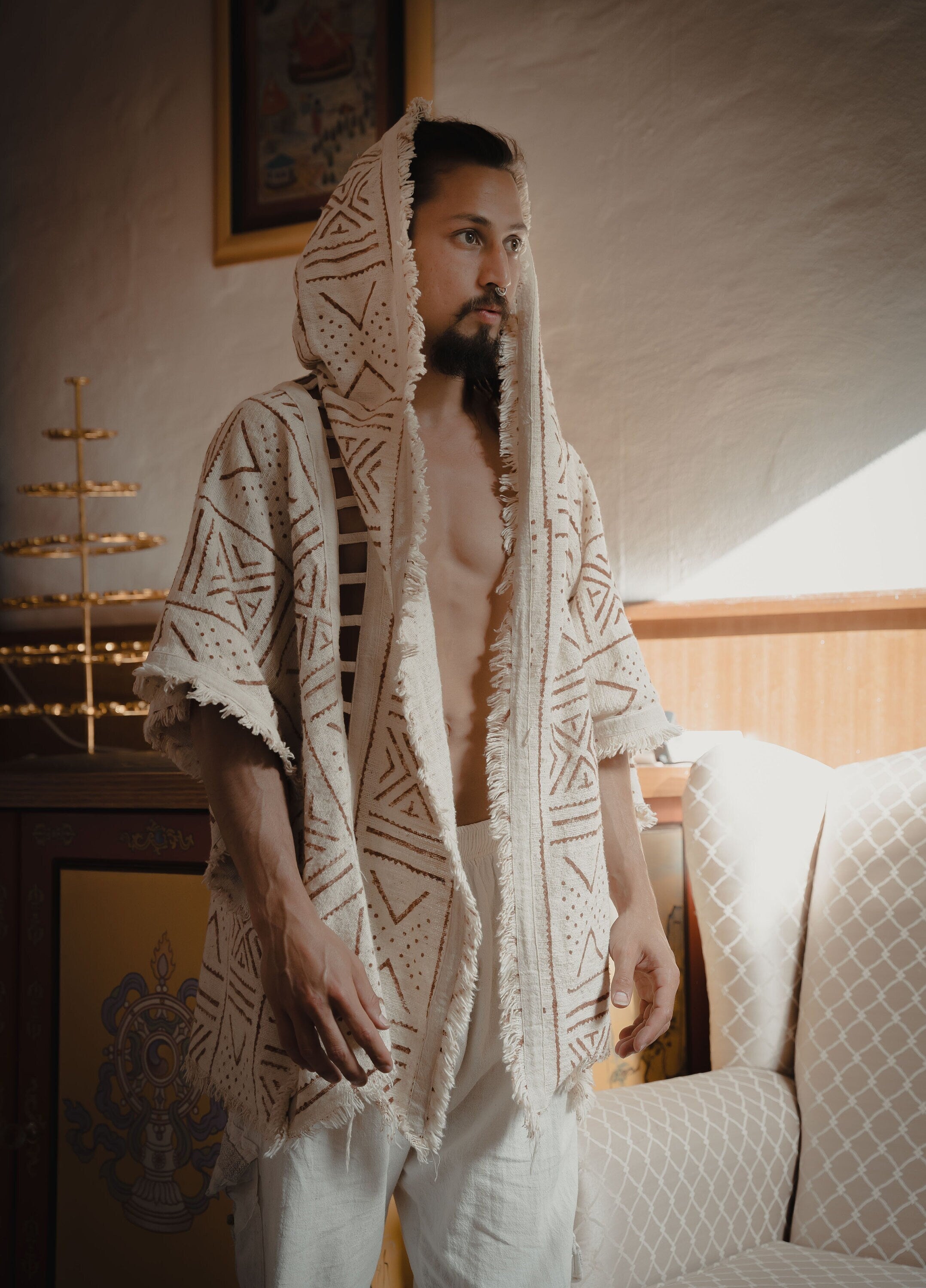 Men's Shaman Robe Shaman Clothing – AJJAYA