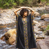 Introducing our KAFATU stunning handmade African patterned Kaftan, the perfect choice for any ceremonial or ritual occasion. This beautiful piece features vibrant, bold colours and intricate African-inspired tribal patterns naturally dyed