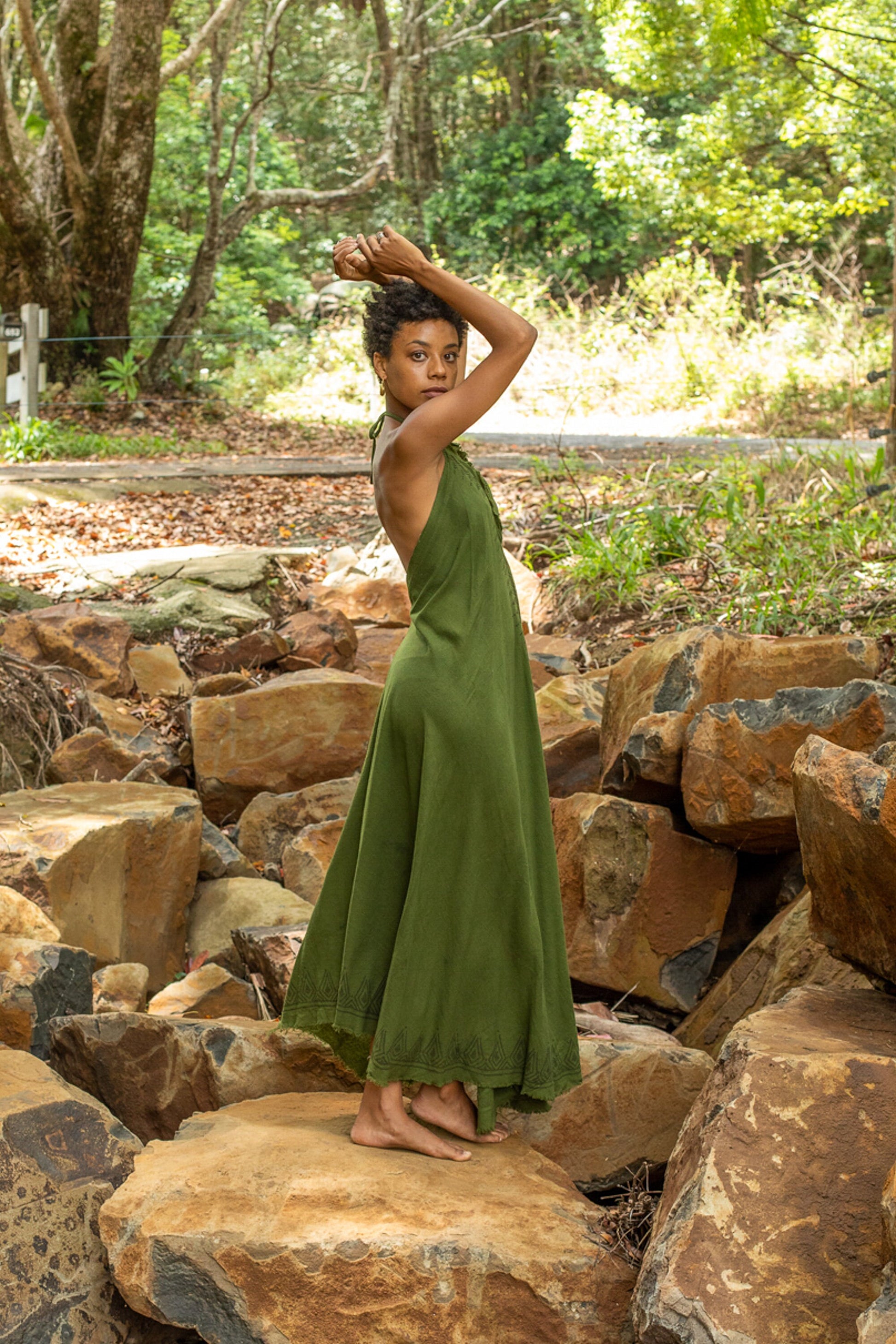chinese dress ladies Maiah Sage Maxi Dress - 16 main image 0
